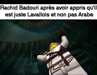Il a probablement fait une grosse grimace