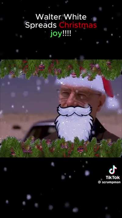 Walter White Spreads Christmas Joy!!!!