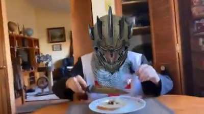 Betrayer's son might have turned into the Icon of Sin but Slayer's son turned into the Icon of Simp