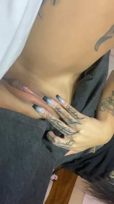 Would you date a Asian tattooed naughty Goth like me?