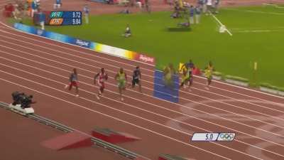 Usain Bolt 9.69 vs Usain Bolt 9.58