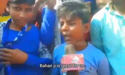 13 year old kid from India schools adults on TV.