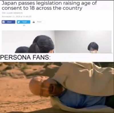 Anime fans be like:
