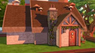 I experimented a little with Cottage Living and built a Cottage in a Box 😊