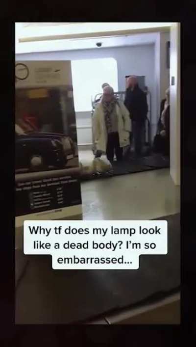 Transporting a lamp