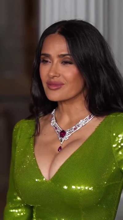 Salma with Gucci for the 2025 LACMA Art & Film Gala