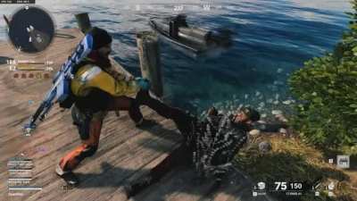 Fatal takedown