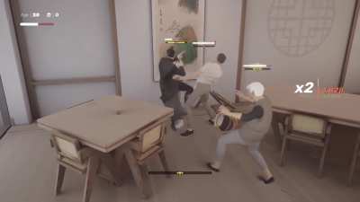 Tried going no damage or at least without dying and got my ass kicked
