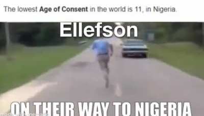 He be running