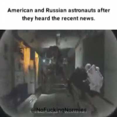 meanwhile in the space: