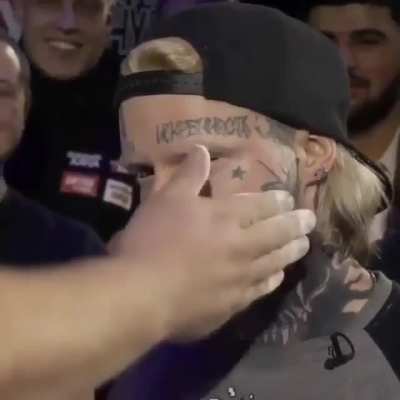 kid slaps a viking