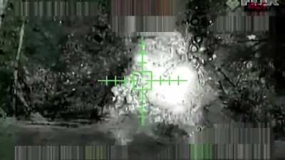 Ukrainian drone footage of maybe the first confirmed destruction of a Russian VSHORAD Gibka-S air defense system. The system which was introduced in 2019 is based on the 9А332 combat vehicle, a derivative of the Tigr tactical vehicle. Avdiivka, Donetsk Ob