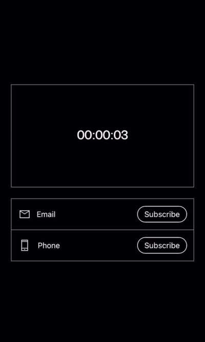 The final countdown