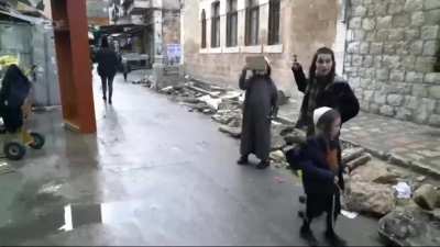 Kids attack camera team on the streets