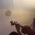 Folclor autentic. Vioară si Flaut cu gușa