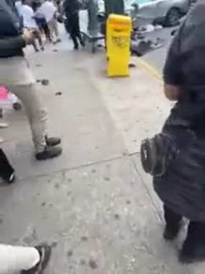 Stolen car driver decided to speed through downtown Paterson, NJ