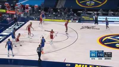 [Highlight] Quickley hits a deep three over Bol Bol