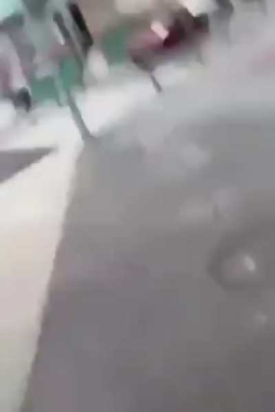 French gangster throws a live grenade into a beauty salon (with kids in it) and runs away, filming it all to gloat in social media