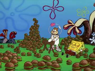 Do you think Mr. Krabs ever does Karate?