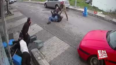 Son Saves His Father From Choke At The Fight