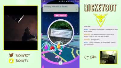 Pokemon go player meets GTA player