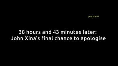zhong xina loses social credits while gaming (breaking news)