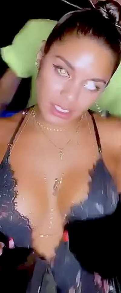She’s just a little bit hot..