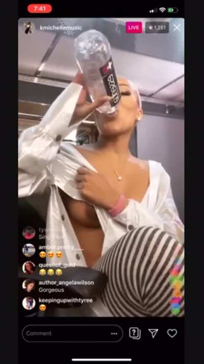 K Michelle titty