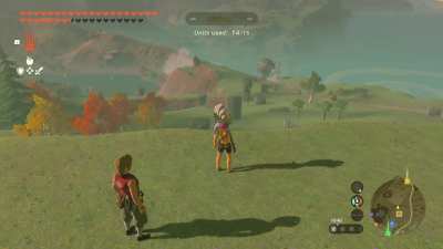 Now I'm wondering if it's possible to roll Link's house into the Akkala Chasm