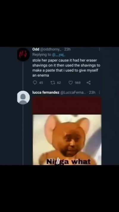 Twitter be like: