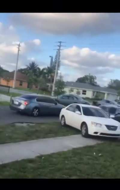 Bet she doesn’t kick a car again 💀
