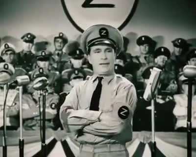 Let’s stay alert, he says he has the greatest army in the world, etc.