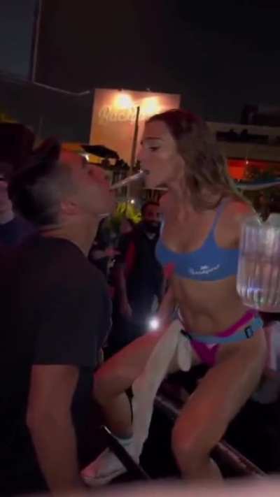 You know he enjoyed that smack to the face