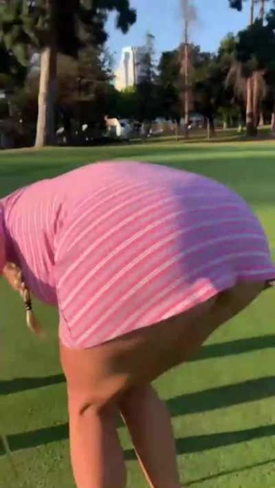 Gabbie Carter Gets Creampie on The Golf Field