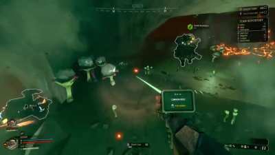 (Deep Rock Galactic) Magma core is scary.