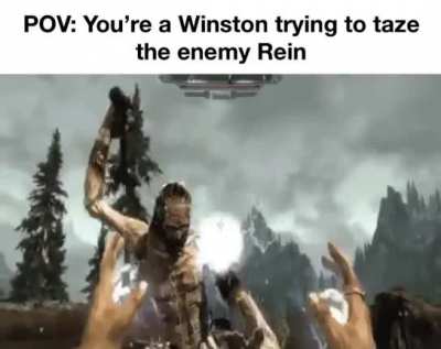 Winston will tickle him to death
