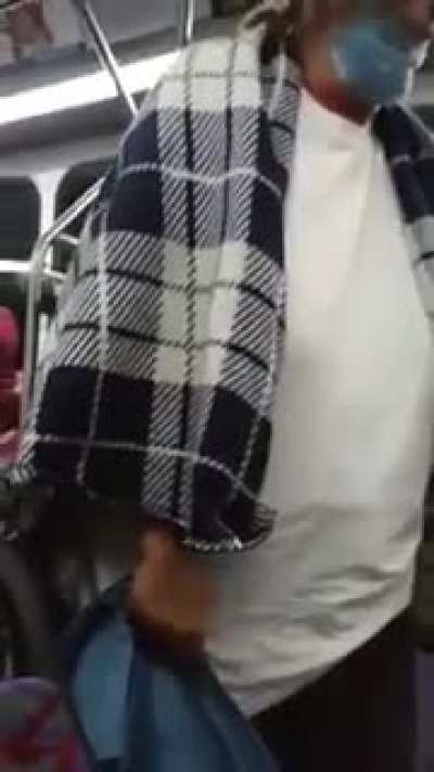Crazy racist lady on bus