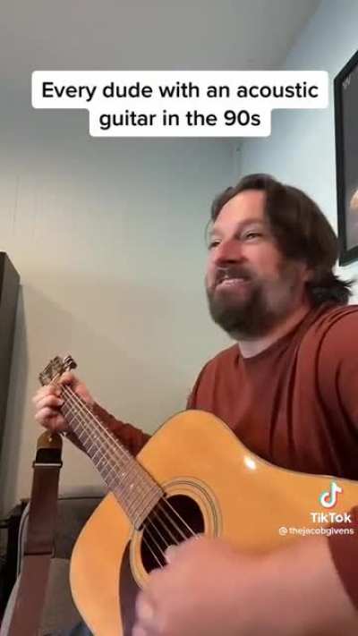 90’s Acoustic Guitar Dude