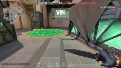 I got a bit scared