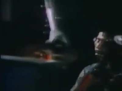 Phenomenal, rare studio footage of James Brown in the late 1970s