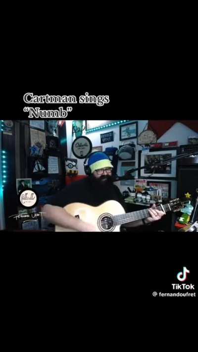 Cartman sings 