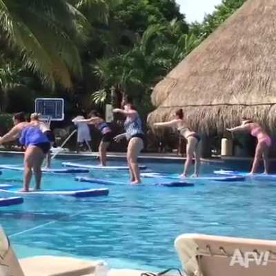 Finally got the hang of this standup paddle board thing