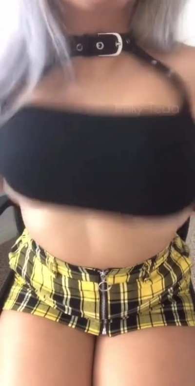[oc] revealing my big asian tits