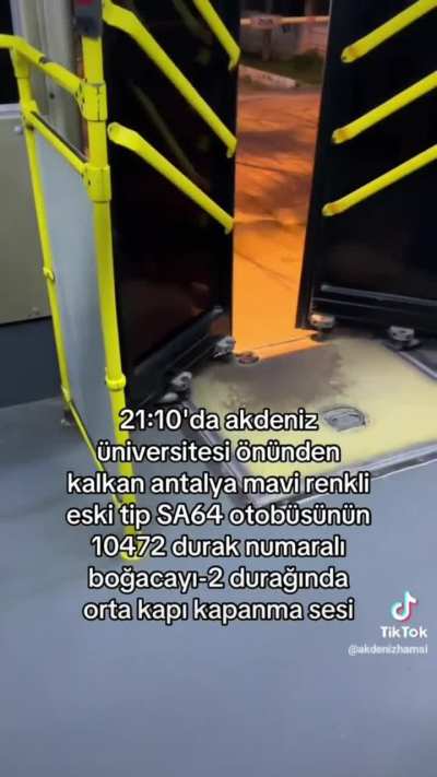 Bilgilendirmiş olayım.