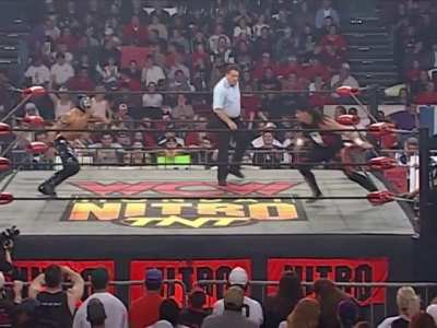Rey Mysterio Jr vs. Eddie Guerrero, if Rey loses he must join the LWO (Monday Nitro, November 16, 1998)