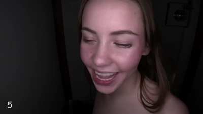 Happiest cum eater!