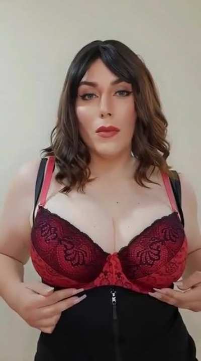 The magic of a padded bra and shapewear
