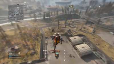 Wacky waving helicopter