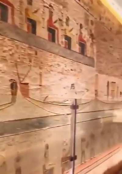 Inside the tomb of Pharaoh Ramses IX