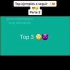 Top ejemplos a seguir